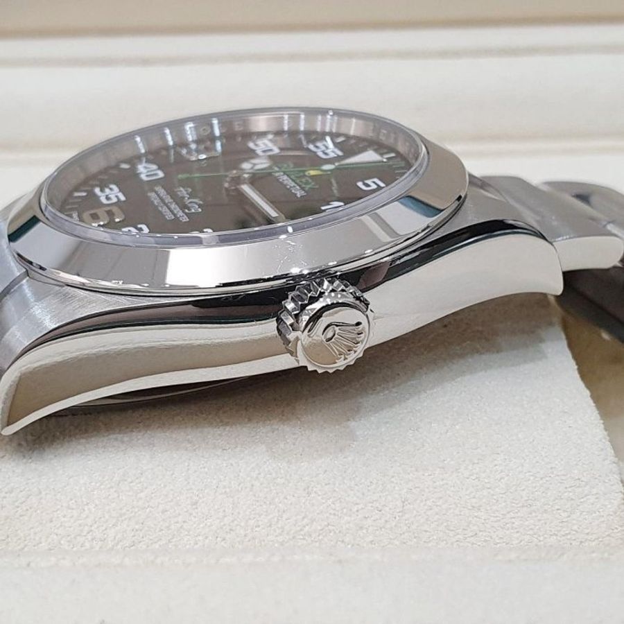 【大眾名錶】 Rolex 勞力士 116900 Air-King 空中霸王 2021/07卡 大眾名錶B1124-7