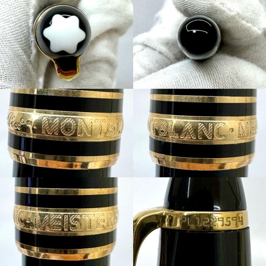 MONTBLANC 萬寶龍 大班系列 滾珠筆 有筆蓋寬-6