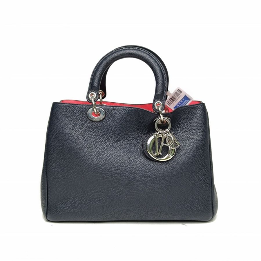 DIOR VIP小號32藍色牛皮銀扣2016-0