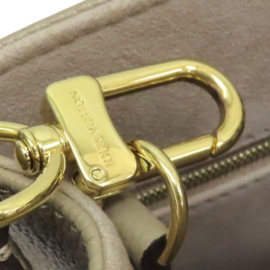 斑鳩灰色 原花 牛皮 壓紋 OnTheGo PM 兩用包【LOUIS VUITTON LV 路易威登】 M45779-6