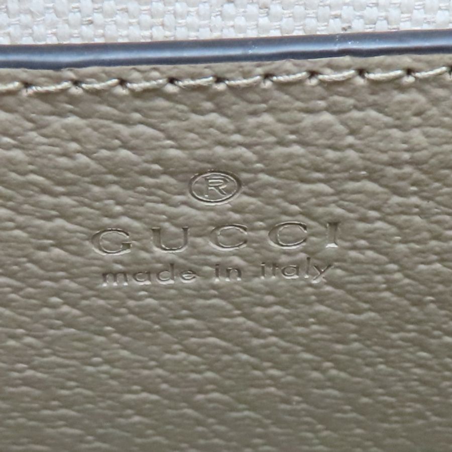 米白色 GG Supreme 帆布 肩背包【GUCCI 古馳】 671623-6