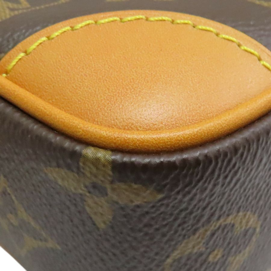 棕色 原花帆布 Trocadero Wearable Wallet 肩背包【LOUIS VUITTON LV 路易威登】 M14058-12