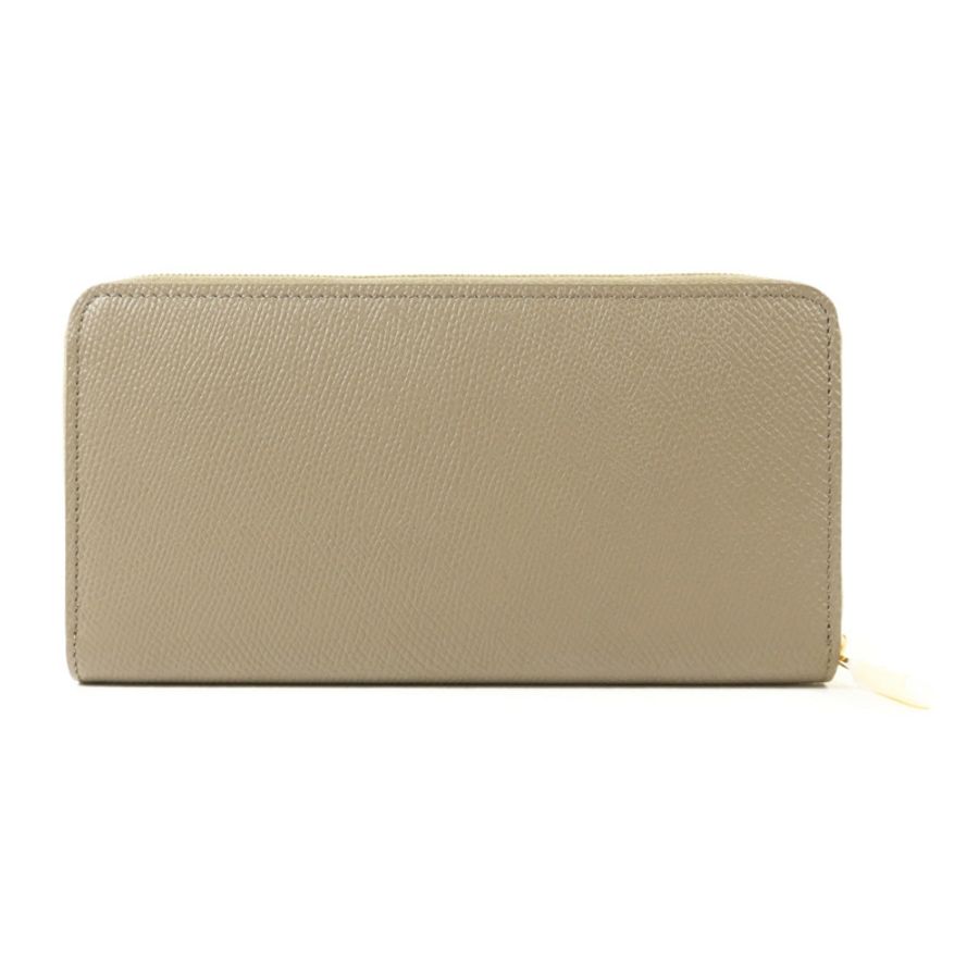 CELINE 牛皮皮革Long Round Wallet金扣長錢包-1