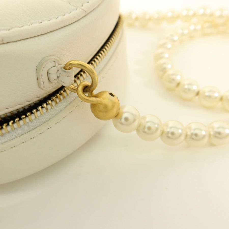CHANEL 羊皮皮革Shoulder Bag金扣肩背袋-9