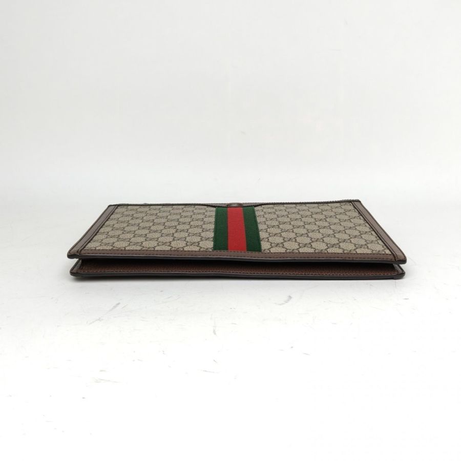 GUCCI 老花PVCGucci手拿包-3