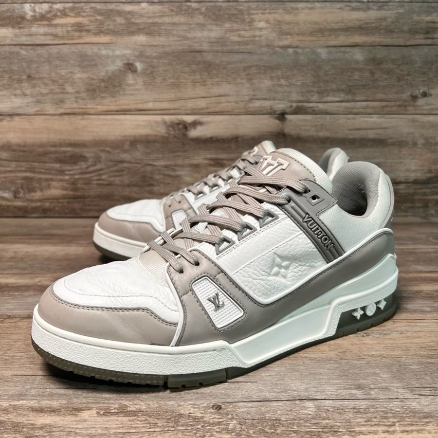 Louis Vuitton路易威登 trainer 灰白 灰色 41碼-0