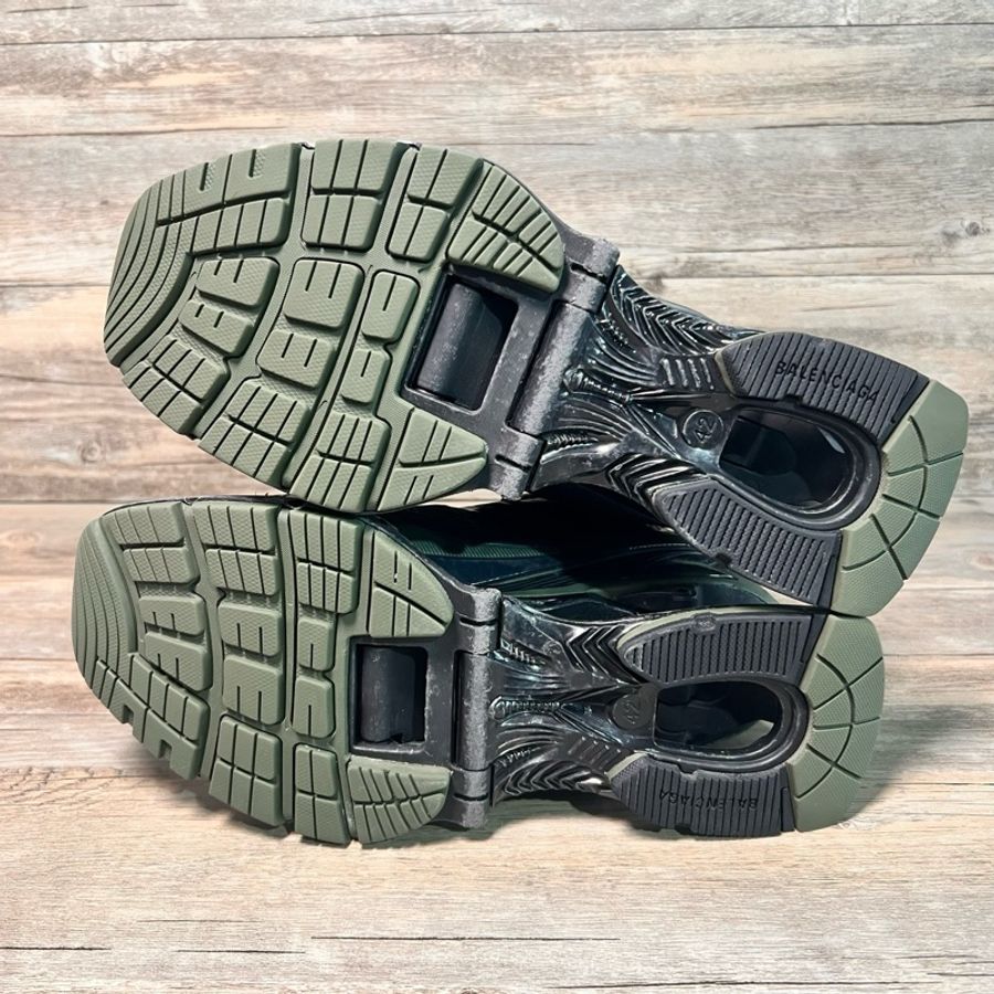 Balenciaga Xpander 彈簧鞋 黑綠色 棕綠色 42碼-7