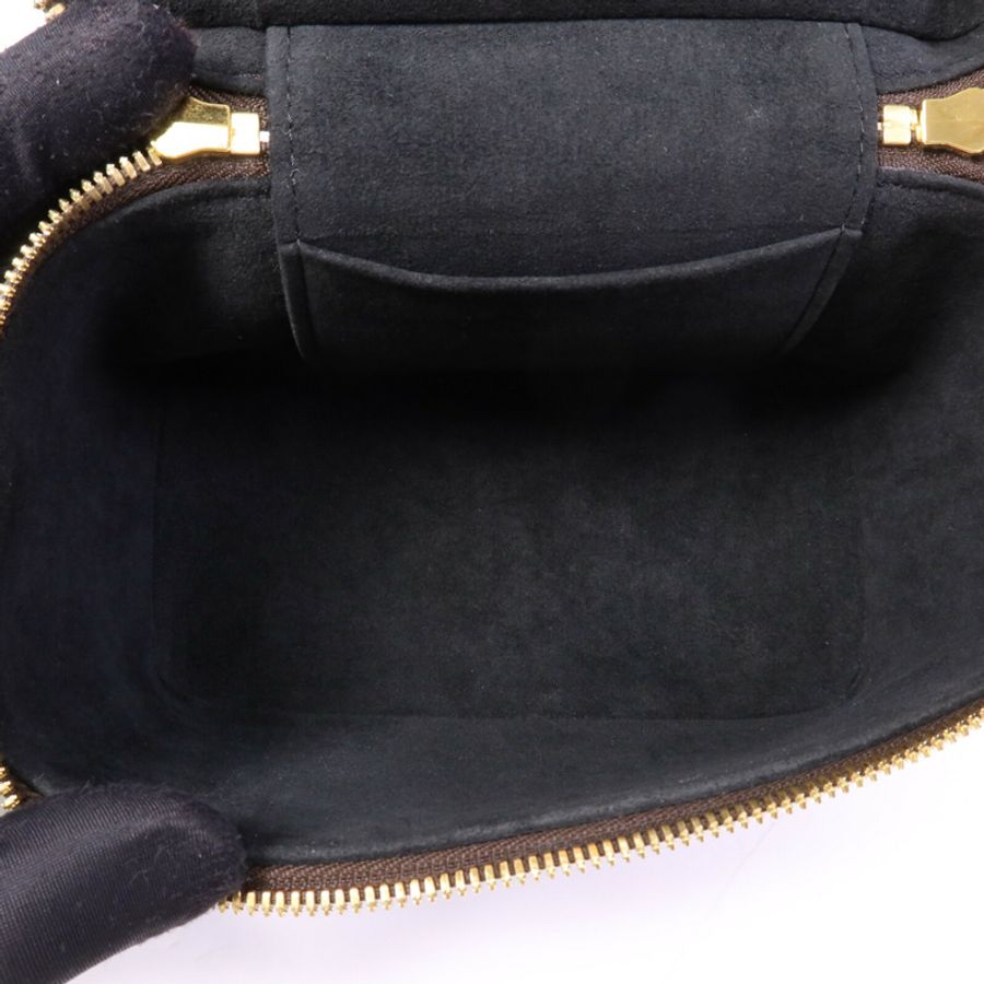 LOUIS VUITTON Monogram Reverse Vanity PM金扣手挽肩背兩用袋-4