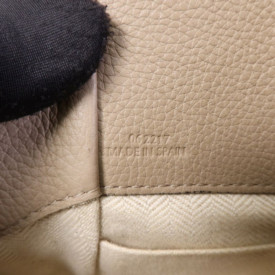 LOEWE 牛皮皮革Hammock Mini金扣手挽肩背兩用袋-7