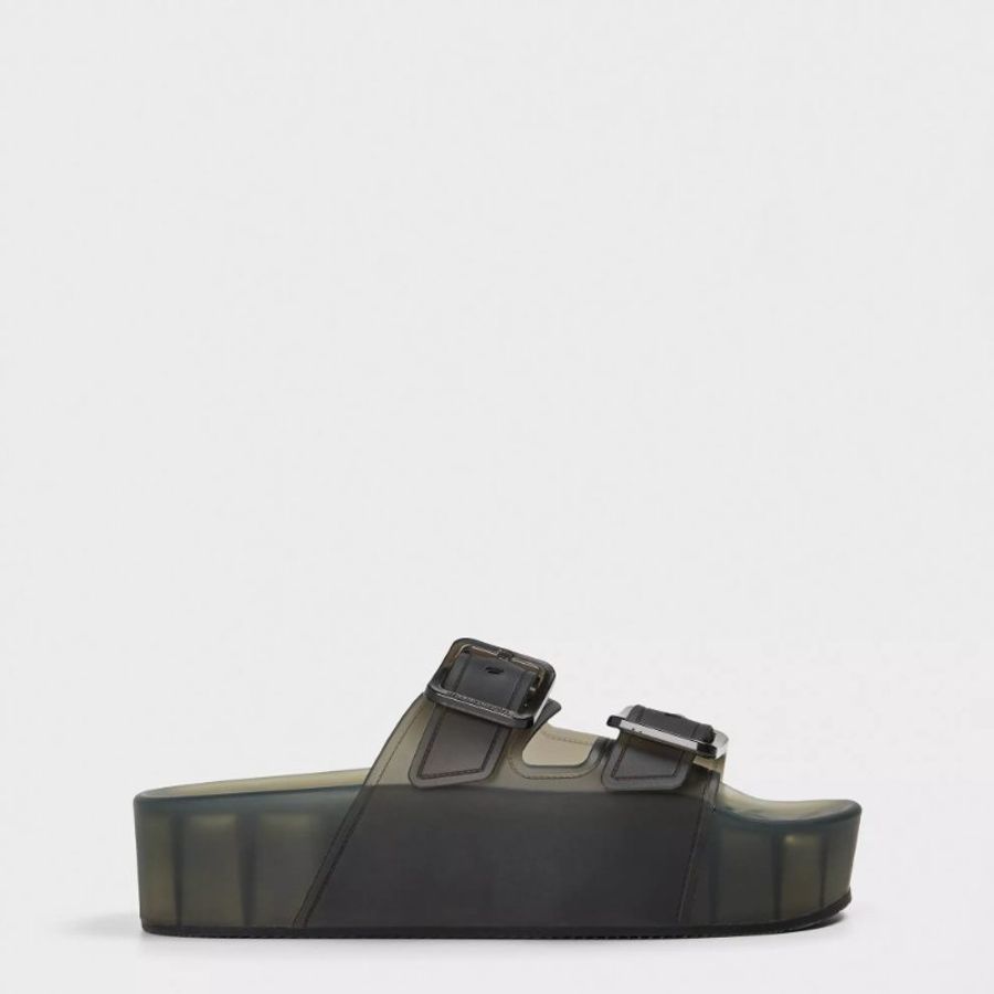 BALENCIAGA Platform Jelly 厚底涼鞋-37碼-3