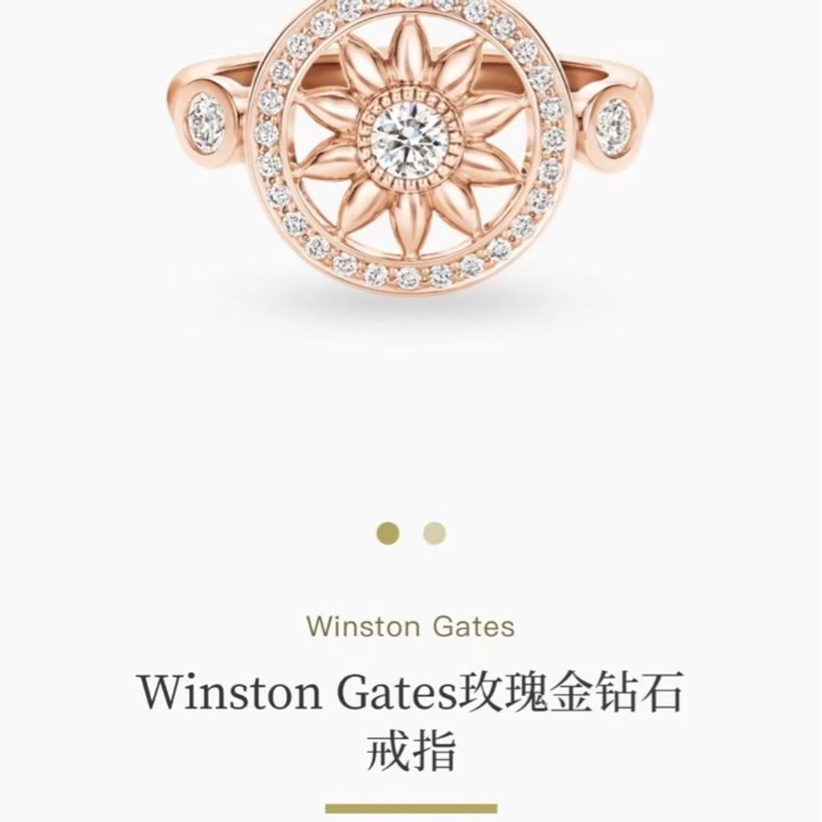 HW海瑞温斯顿 Gates戒指-5