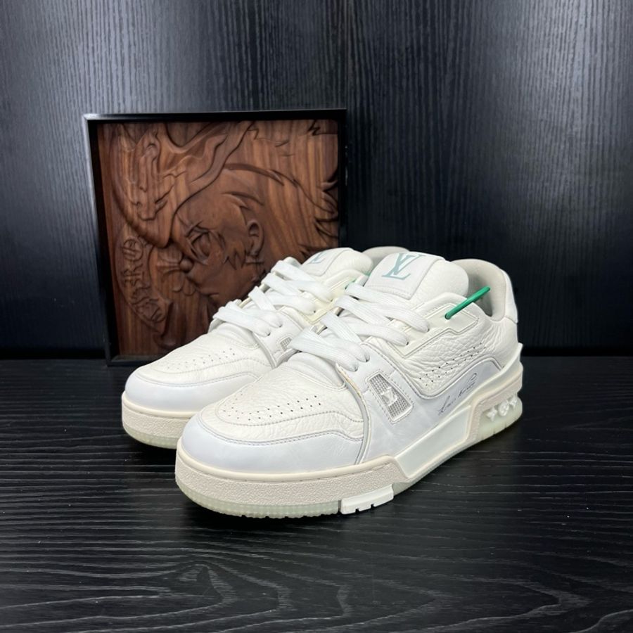 Louis Vuitton路易威登 trainer 白水泥 37.5碼-0