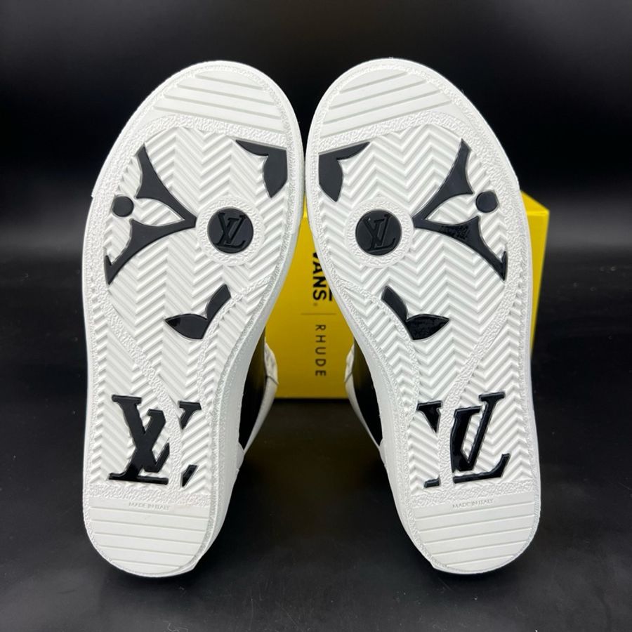 閑置新未使用Louis Vuitton路易威登 白灰 高帮 37 碼-3