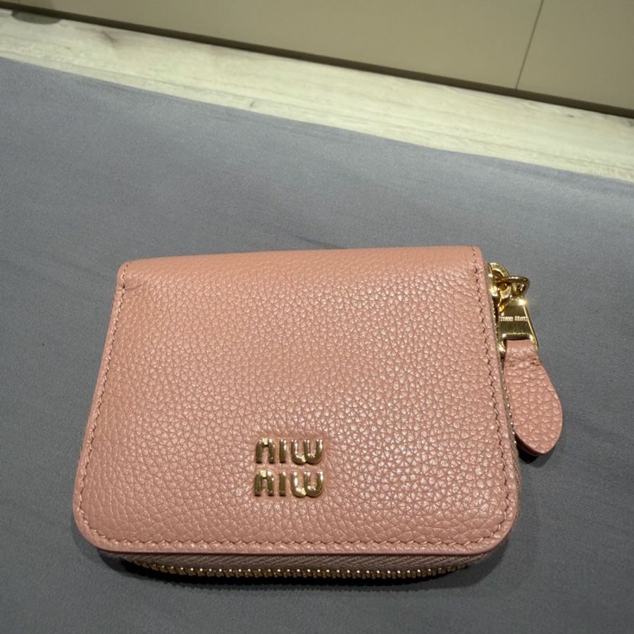 Miumiu 皮革零錢包-3
