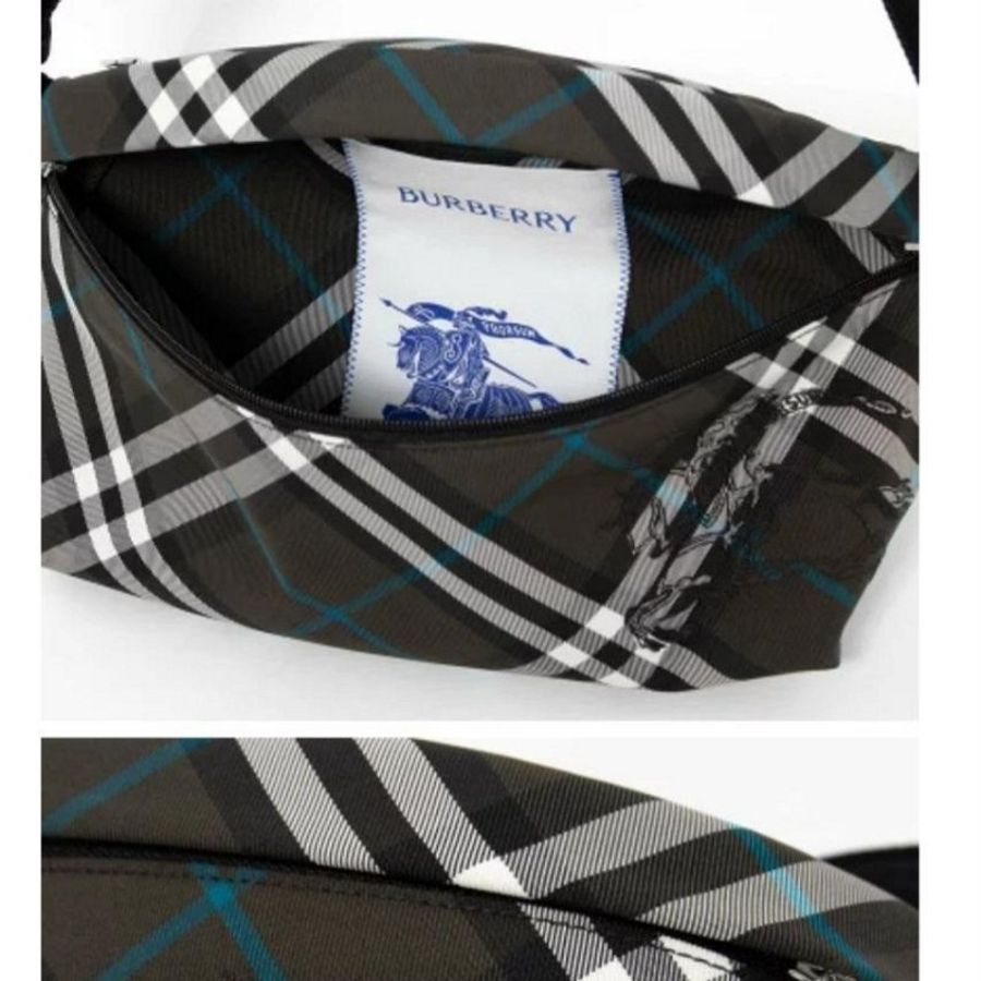 💎Han's house精品服飾💎burberry 刺繡 戰馬 腰包 意大利製 現貨 原價32500-6