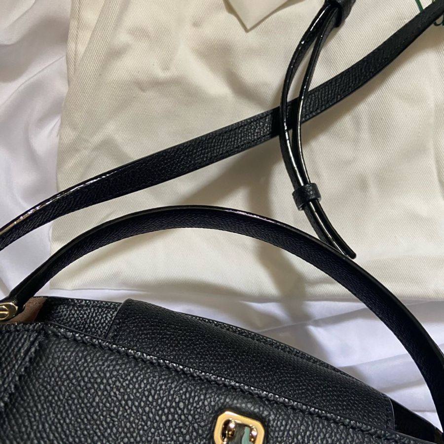 全新Valextra micro brera bag 黑色  （新版）-3