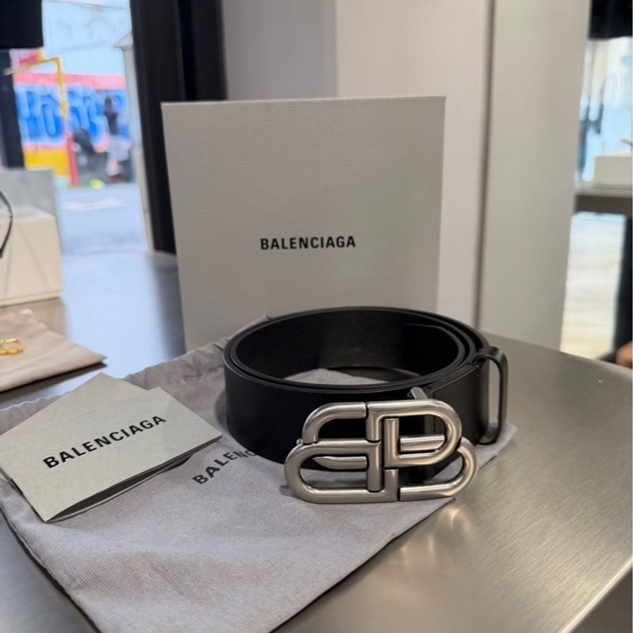 Balenciaga 巴黎世家 BB扣頭腰帶|Classic Trend CT精品|台北東區實體-0