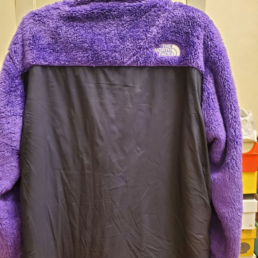 The North Face UE 秋冬膠囊 Cyber Grape REVERSIBLE FLEECE JACKET-3