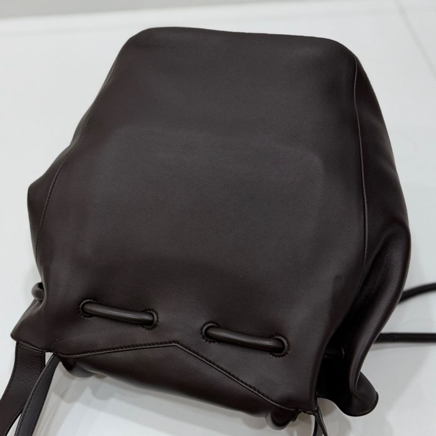 Bottega Veneta BV Beak 大號 全皮 咖啡 水桶包 斜背包 側背包 肩背包 手提包-33