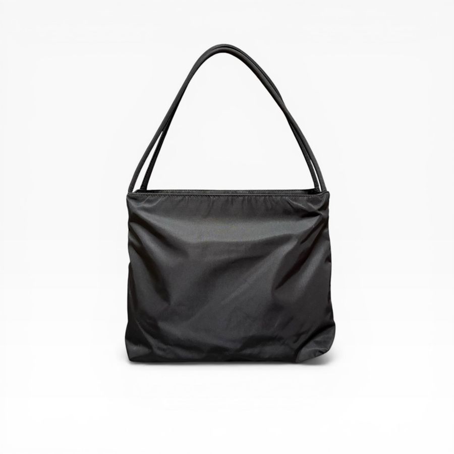 Prada 經典黑色尼龍托特包 Nylon tote bag 單肩包 手提包 28cm-3