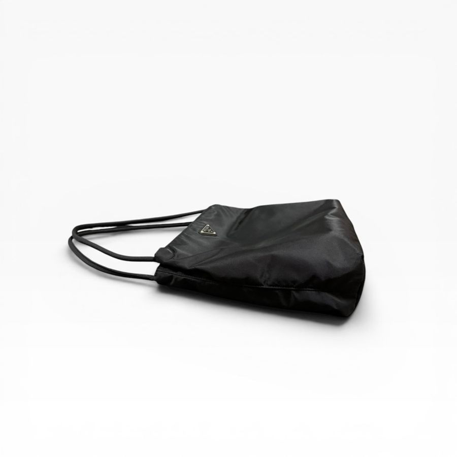 Prada 經典黑色尼龍托特包 Nylon tote bag 單肩包 手提包 28cm-5
