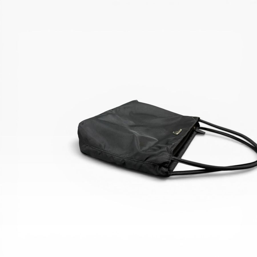 Prada 經典黑色尼龍托特包 Nylon tote bag 單肩包 手提包 28cm-6