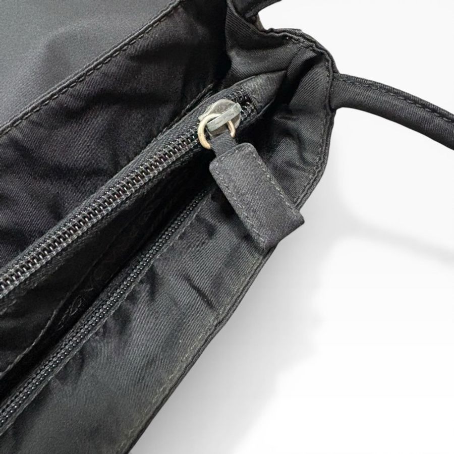 Prada 經典黑色尼龍托特包 Nylon tote bag 單肩包 手提包 28cm-10