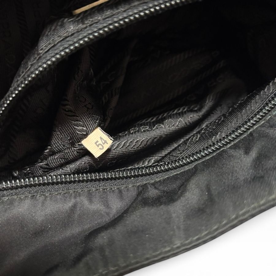 Prada 經典黑色尼龍托特包 Nylon tote bag 單肩包 手提包 28cm-18