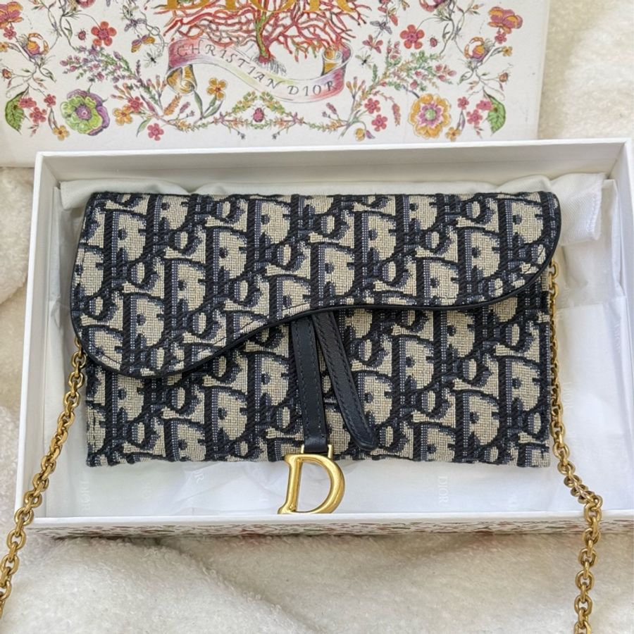 (2025momo購證🈵全配)Dior saddle woc 小號 購入近六萬-5