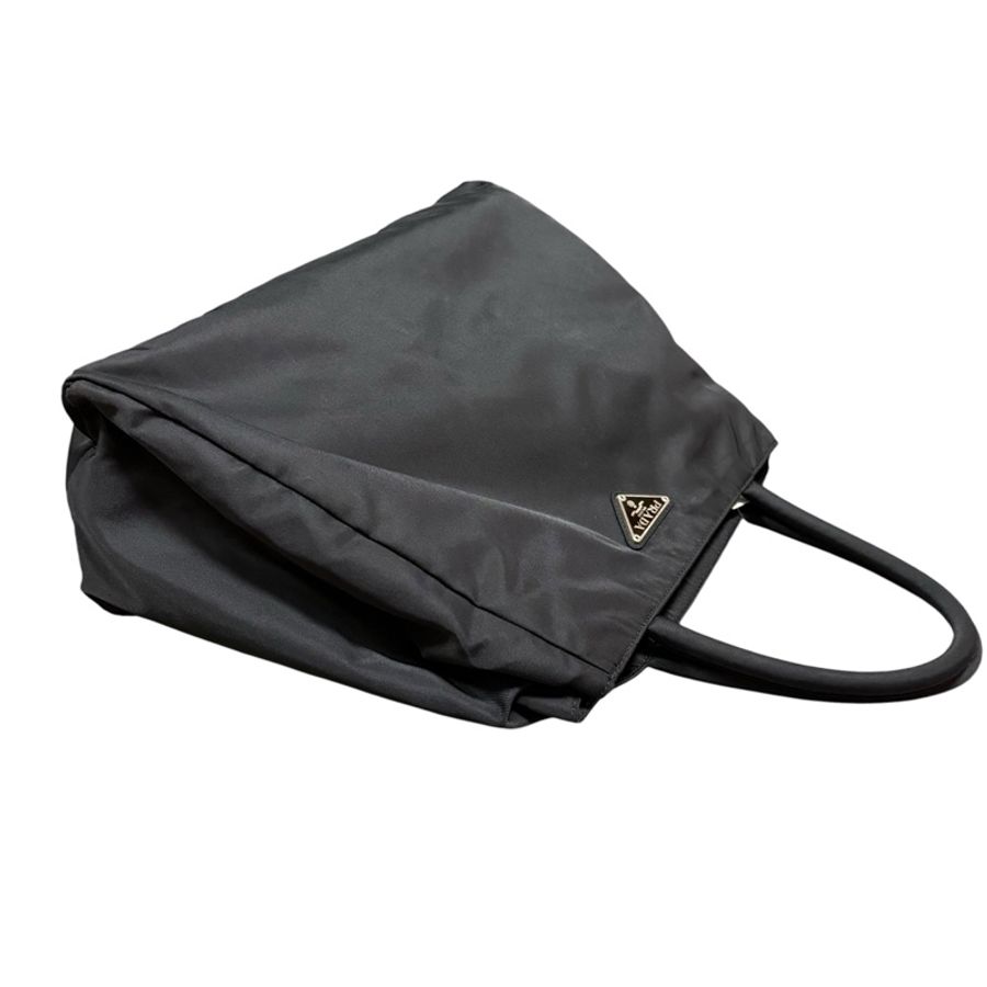 Prada 經典黑色尼龍托特包 Nylon tote bag-4