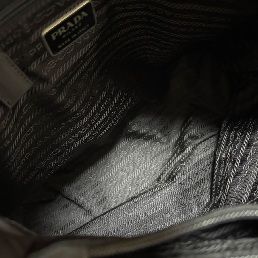 Prada 經典黑色尼龍托特包 Nylon tote bag-28