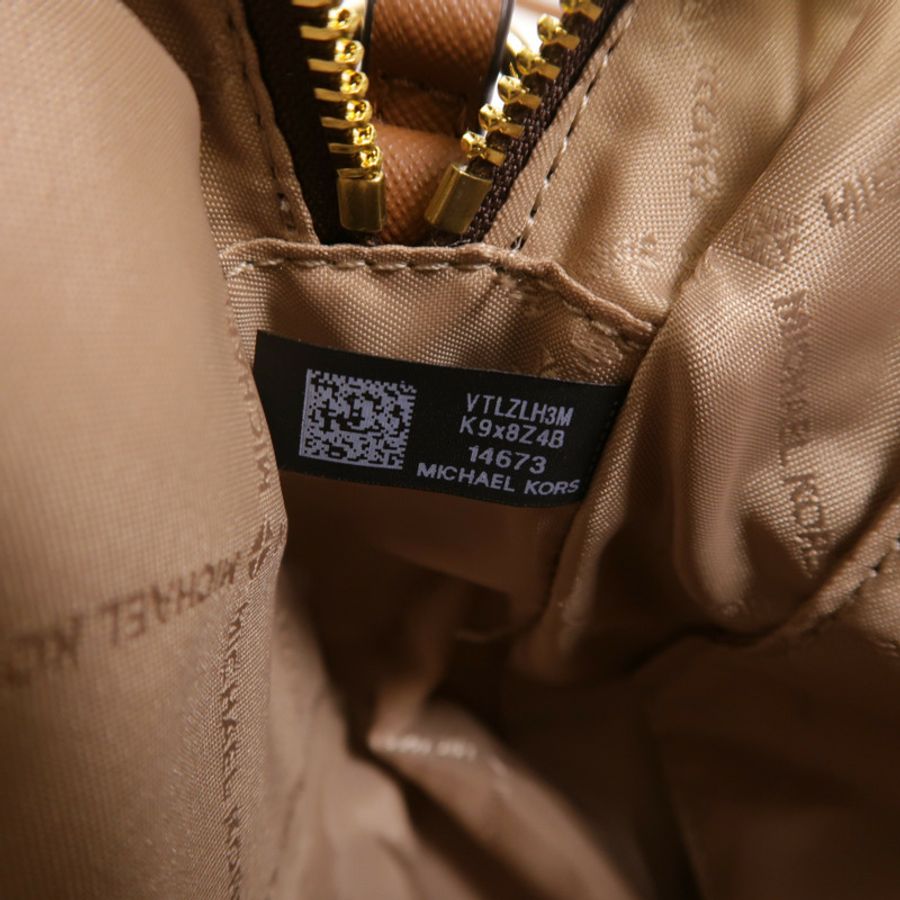 Michael Kors 塗層帆布Shoulder Bag金扣肩背袋-7