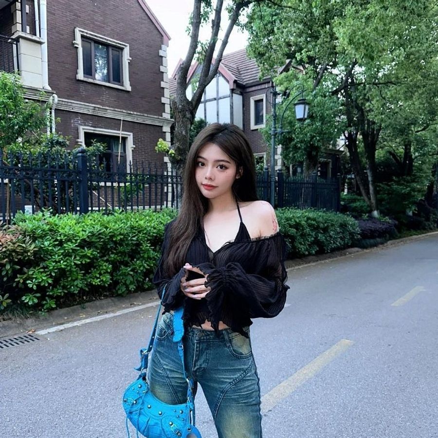 💎Han's house精品服飾💎BALENCIAGA 巴黎世家 小羊皮 鱷魚壓紋 671309 CAGOLE 三合一 肩背包 單肩包 原價83000-3