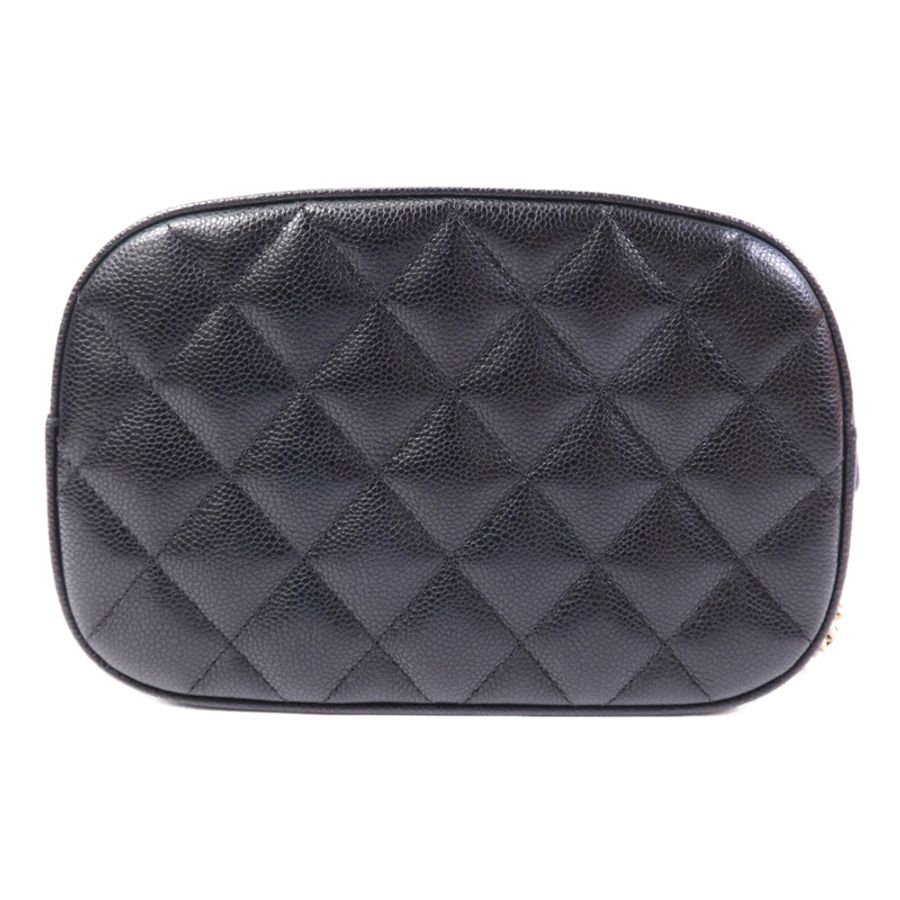 CHANEL 牛皮皮革Camera Bag金扣鏈帶肩背袋-1