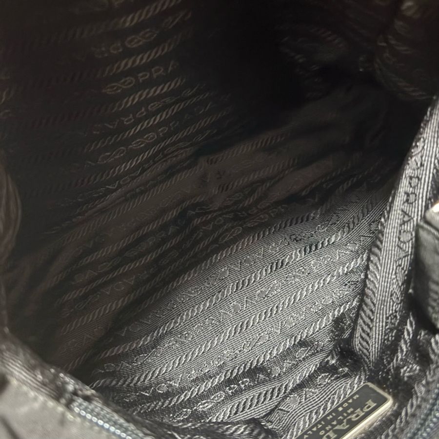 Prada 經典黑色尼龍托特包 Nylon tote bag 單肩包 手提包 28cm-14