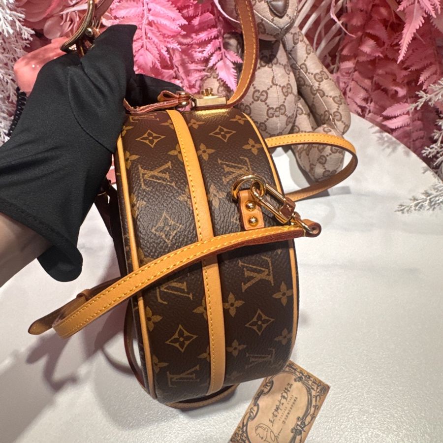 LV 圓餅包/硬盒款/王吉娜古董精品-6