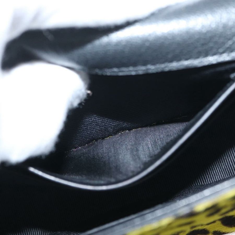 【日本直送】SAINT LAURENT Cassandra 鏈條包 Harako 皮革 黃色 銀色 正品 YKZ569A-21