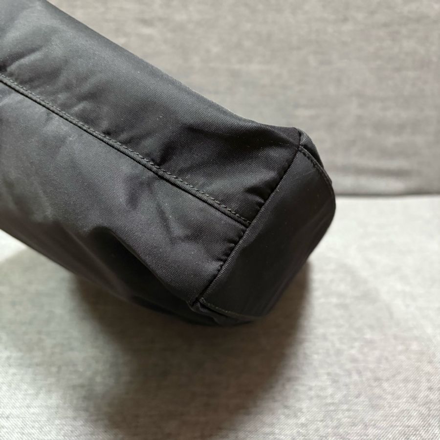 Prada 經典黑色尼龍托特包 Nylon tote bag 單肩包 手提包 28cm-8