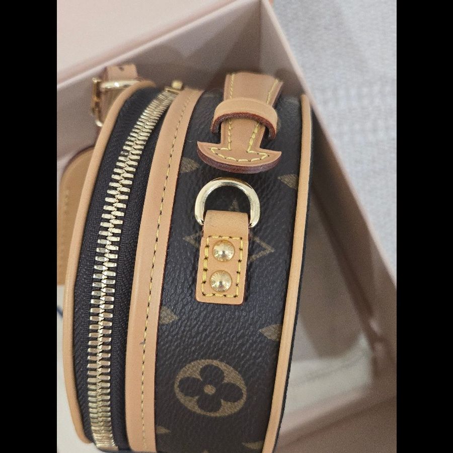 LV 路易威登 Louis Vuitton M44699 Mini Boite Chapeau 經典 Monogram 圓餅包 / 手拿包 / 斜背包-12