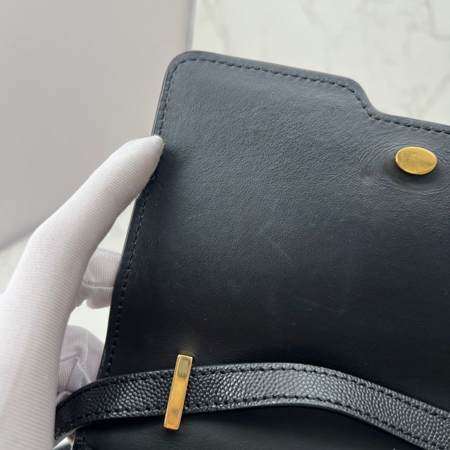 香緹國際精品 920 BURBERRY 肩背包黑金色-11