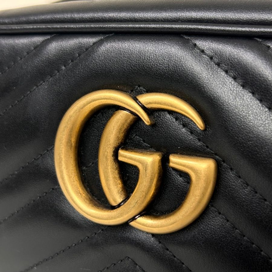 Gucci 雙 G Marmont 中號相機包-3