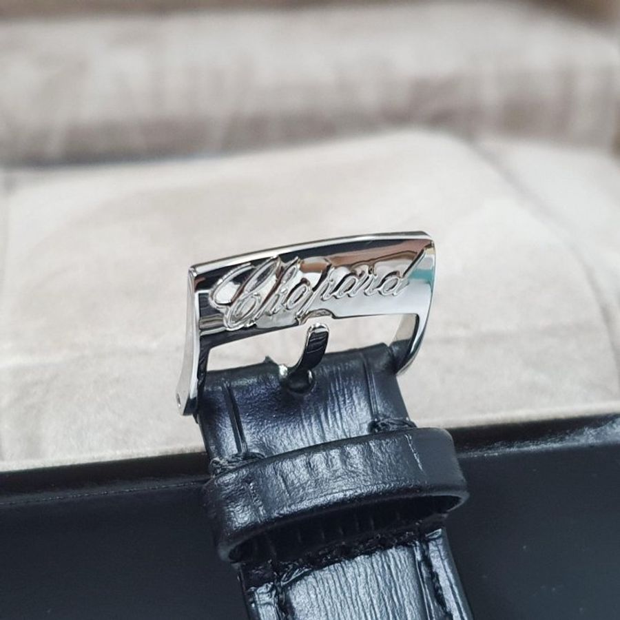 【大眾名錶】CHOPARD蕭邦 388532-3001 Imperiale系列 銀色雕刻羅馬面盤 錶冠紫水晶 B455-7