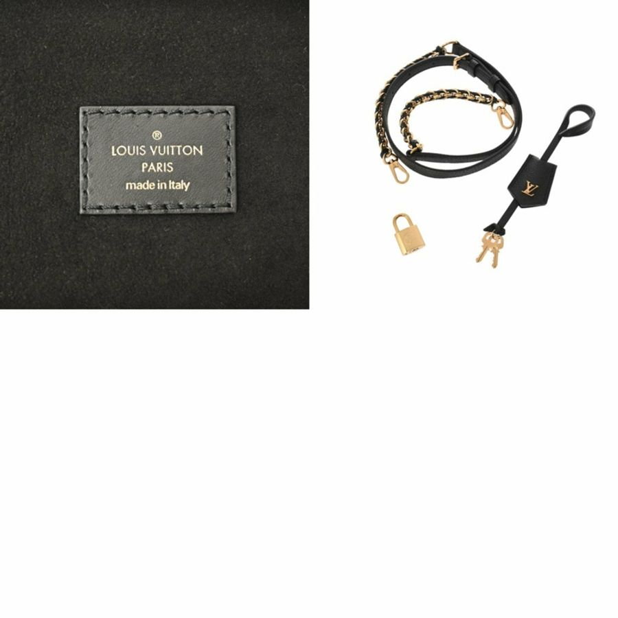 路易威登 (LOUIS VUITTON) Vanity PM 2WAY Noir M45598 女士真皮包 A 級二手 Ginzo-10