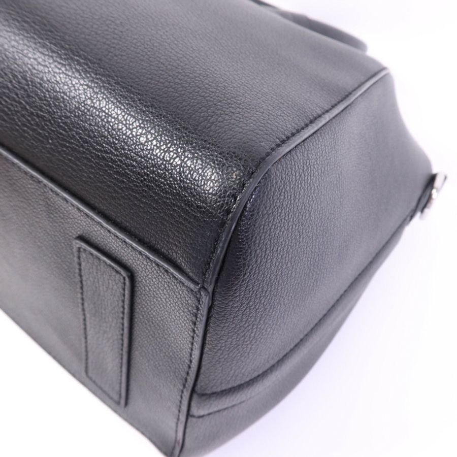 GIVENCHY 牛皮皮革Antigona GM銀扣手挽肩背兩用袋-9