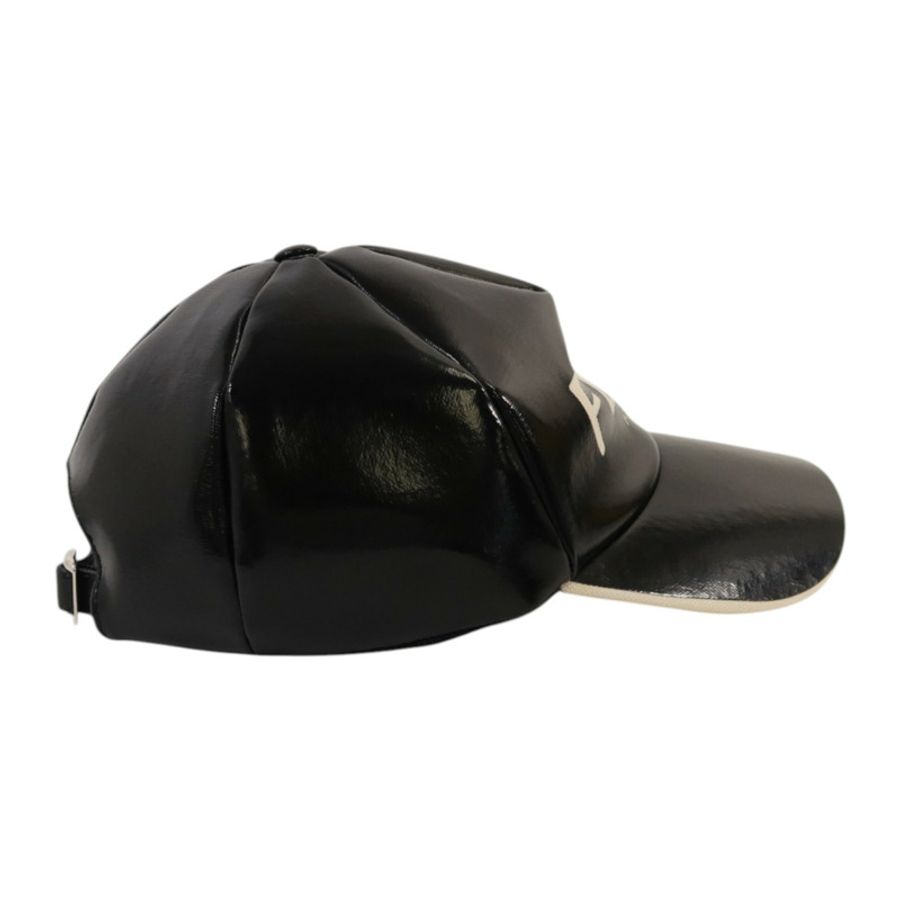 FENDI 塗層帆布Logo Print Baseball Cap帽子-3