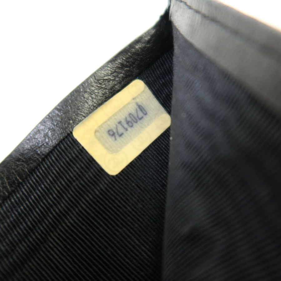 CHANEL 羊皮皮革Vintage Bifold Wallet錢包-8