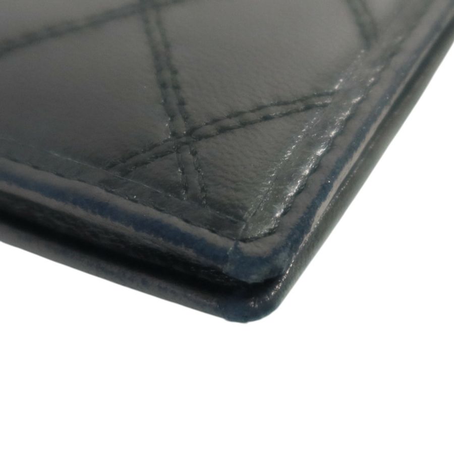 CHANEL 羊皮皮革Vintage Bifold Wallet錢包-11