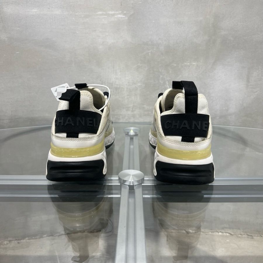 Chanel香奈兒 熊貓運動鞋 白金色 36.5碼-5