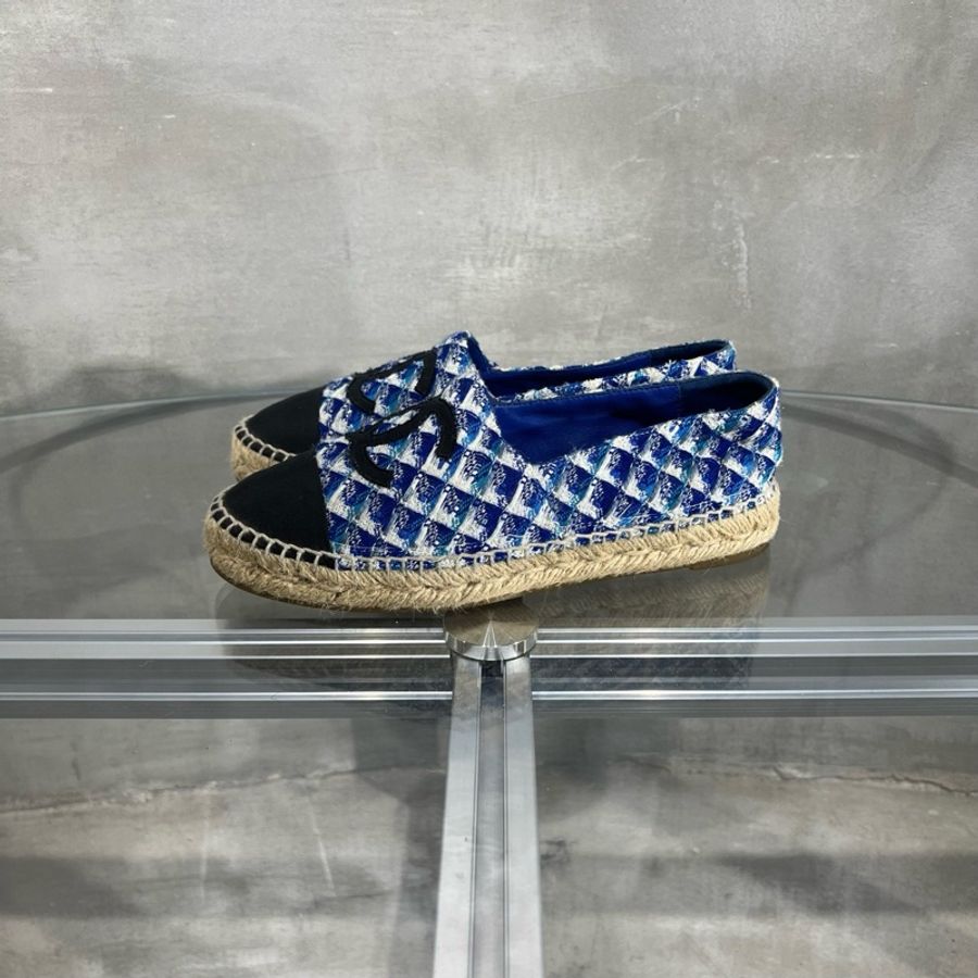 CHANEL 香奈兒 漁夫鞋 尺碼37碼-2