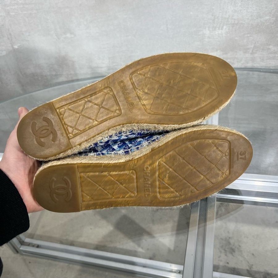 CHANEL 香奈兒 漁夫鞋 尺碼37碼-9